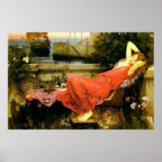 Poster Ariadne (1898)~ Toile d'art