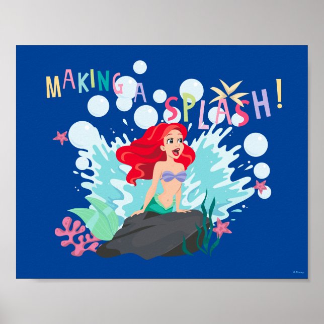 Poster Ariel | Faire Un Splash ! (Devant)