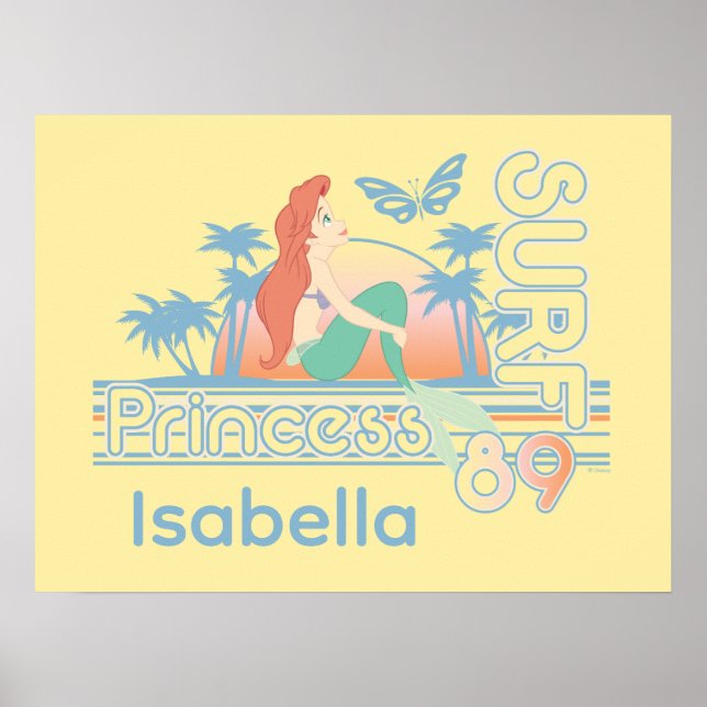 Poster Ariel Surf Princess 89 Tropical Sunset (Devant)