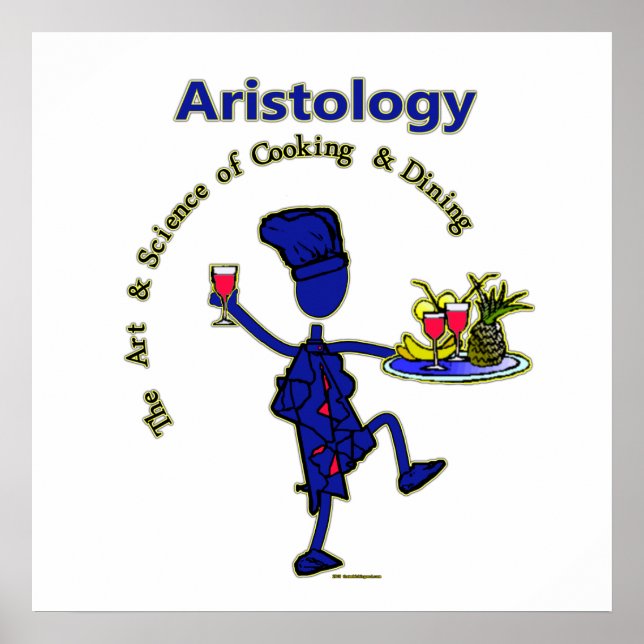 Poster Aristologie Gastronomie Art de Cuisine (Devant)