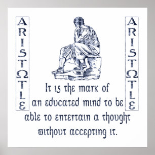 Poster Aristote