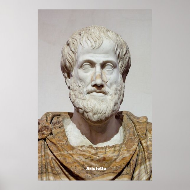 Poster Aristote (Devant)