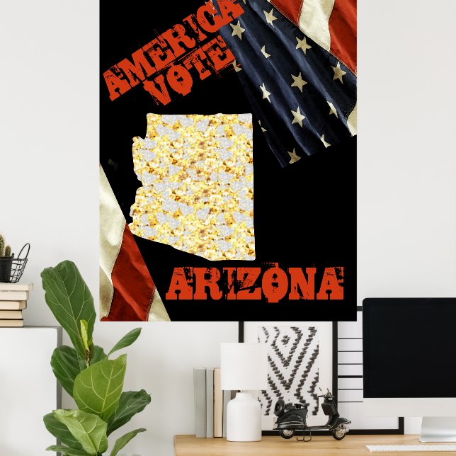 POSTER ARIZONA  (Bureau à domicile)