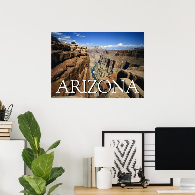 Poster Arizona | Parc national du Grand Canyon (Bureau à domicile)