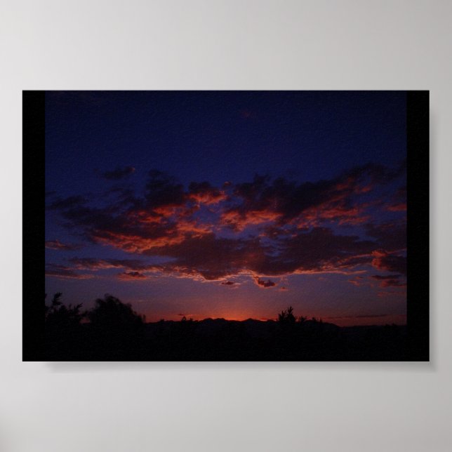Poster Arizona Sunset 11 (Devant)