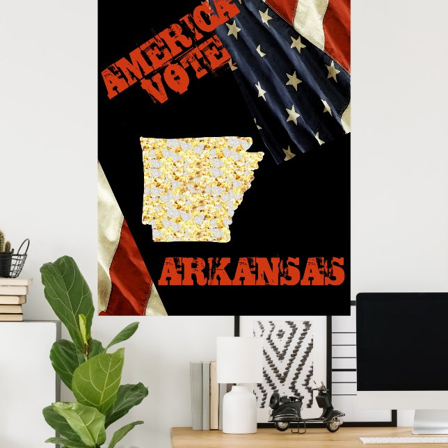 POSTER ARKANSAS  (Bureau à domicile)