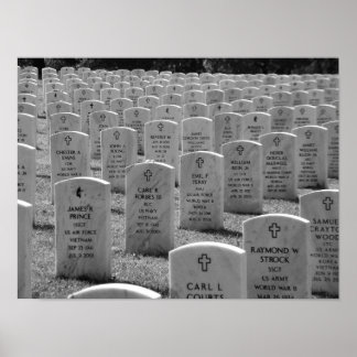 Poster Arlington B&W