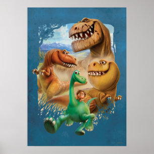 Poster Arlo, Spot et Ranchers en forêt