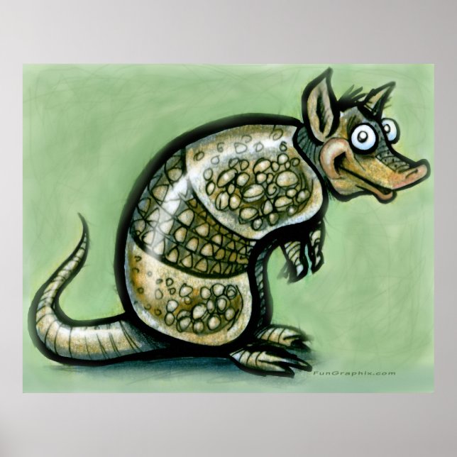 Poster Armadillo (Devant)