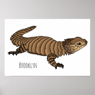 Poster Armadillo girdled lizard