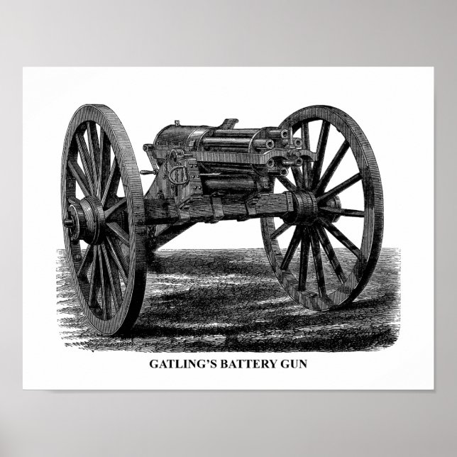 Poster Arme à canon (Devant)