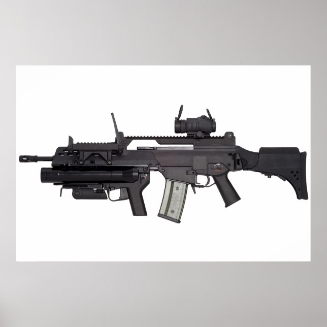 Poster Arme automatique G36 (Devant)