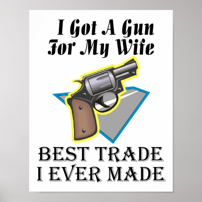 Poster Arme pour femme (Devant)