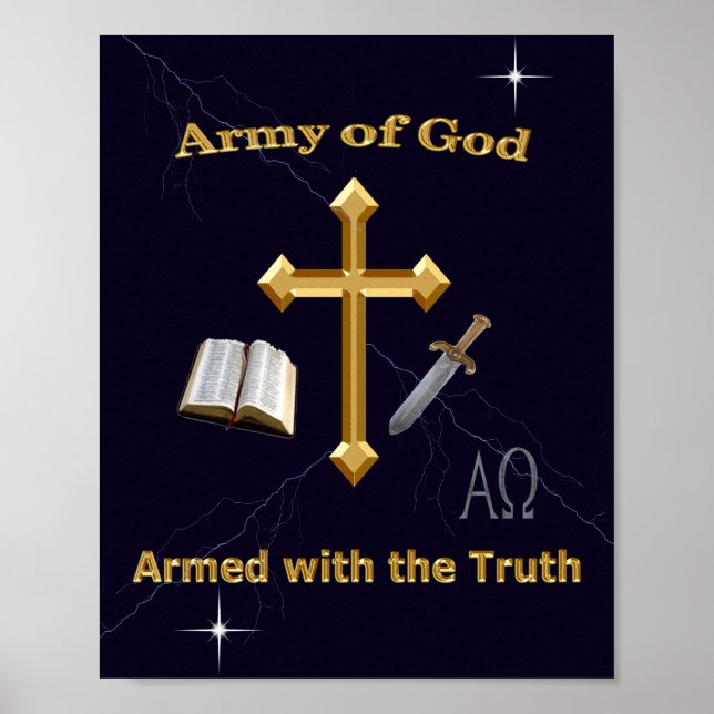 Poster Armée De Dieu (Devant)