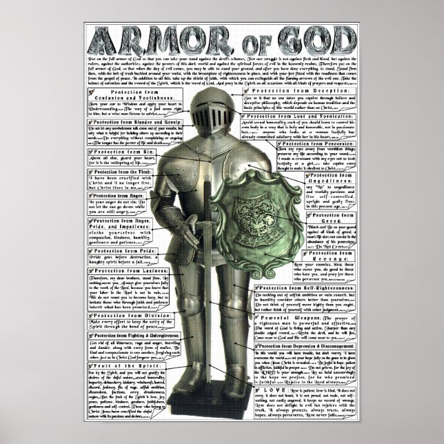 POSTER ARMÉE DE DIEU (Devant)
