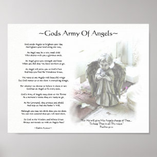 POSTER ARMÉE DES DIEUX DES ANGES