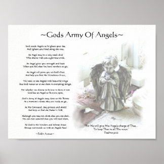 POSTER ARMÉE DES DIEUX DES ANGES