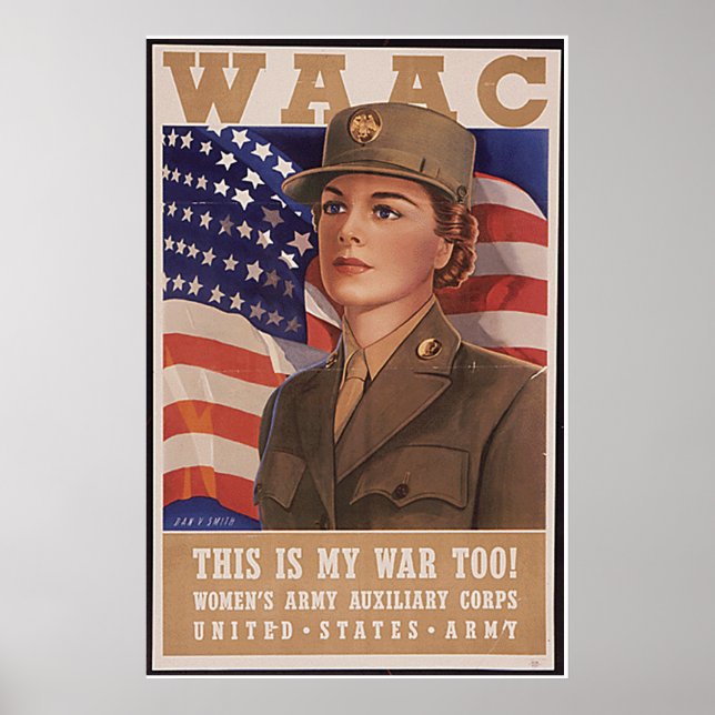 Poster Armée féminine Air Corp (Devant)