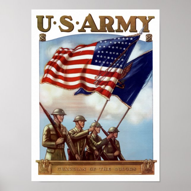 Poster Armée — Gardien Des Couleurs (Devant)