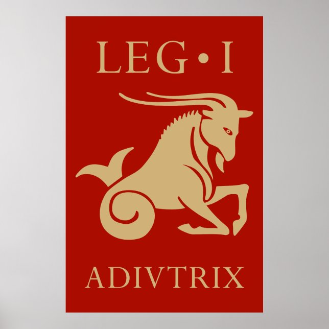 Poster Armée impériale romaine - Legio I Adiutrix (Devant)