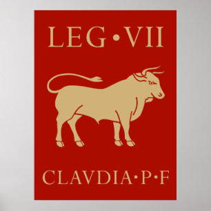 Poster Armée impériale romaine - Legio VII Claudia