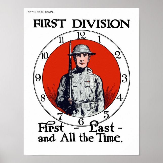 Poster Armée — Première Guerre mondiale (Devant)