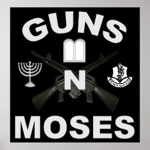 Poster Armes à Moses sombres
