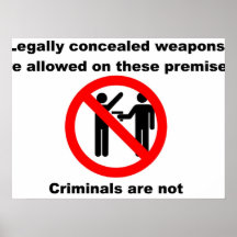 Armes autorisées
