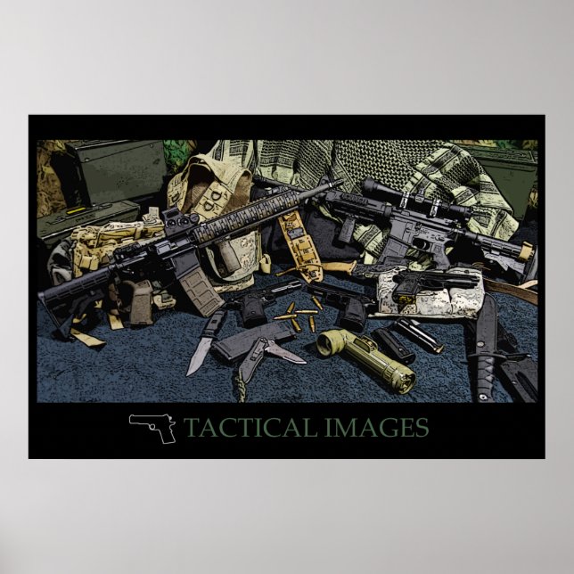 Poster Armes et engins (Devant)