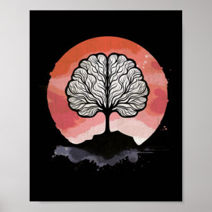 Poster Armoire Sunset de Cerveau Arbre