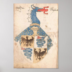 Poster Armoiries 03 de la Prusse