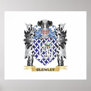 Poster Armoiries de Clewley - Armoiries de la famille