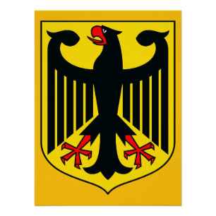 Poster Armoiries de l'Allemagne