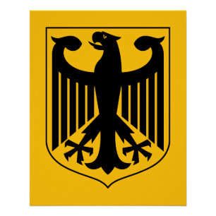 Poster Armoiries de l'Allemagne