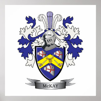 Poster Armoiries de McKay Family Crest
