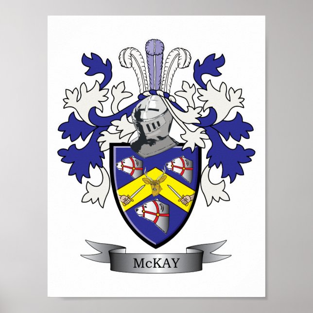 Poster Armoiries de McKay Family Crest (Devant)