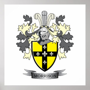 Poster Armoiries de Morrison Family Crest