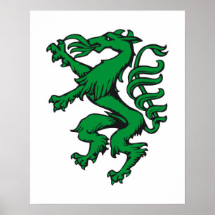 Poster Armoiries de Panther Styrie Autriche