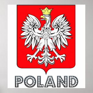 Poster Armoiries de Pologne
