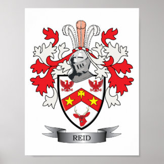 Poster Armoiries de Reid Family Crest
