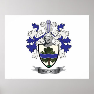 Poster Armoiries de Watson Family Crest