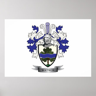 Poster Armoiries de Watson Family Crest