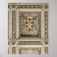Armoiries des Médicis, du fond de l'église