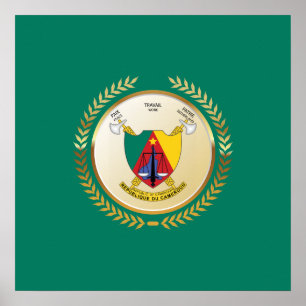 Poster Armoiries du Cameroun