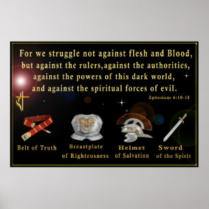 Poster Armure de Dieu