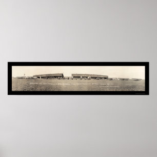 Poster Army Airplanes Houston, TX Army Photo 1916