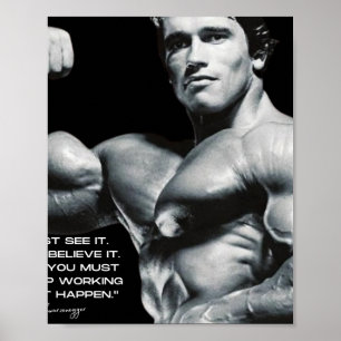POSTER ARNOLD SCHWARZENEGGER - FAITES-LE PASSER CITER