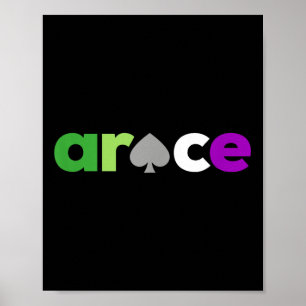 Poster Aro Ace Pride Spade, Lgbt Aroace, Lgbtq Aromantic