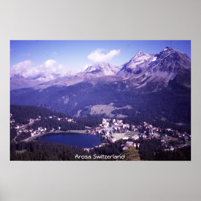 Poster Arosa Suisse (Devant)