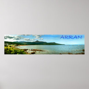 Poster arran de baie de brodick